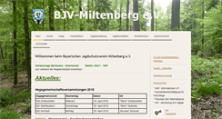 Desktop Screenshot of bjv-miltenberg.de