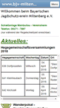 Mobile Screenshot of bjv-miltenberg.de
